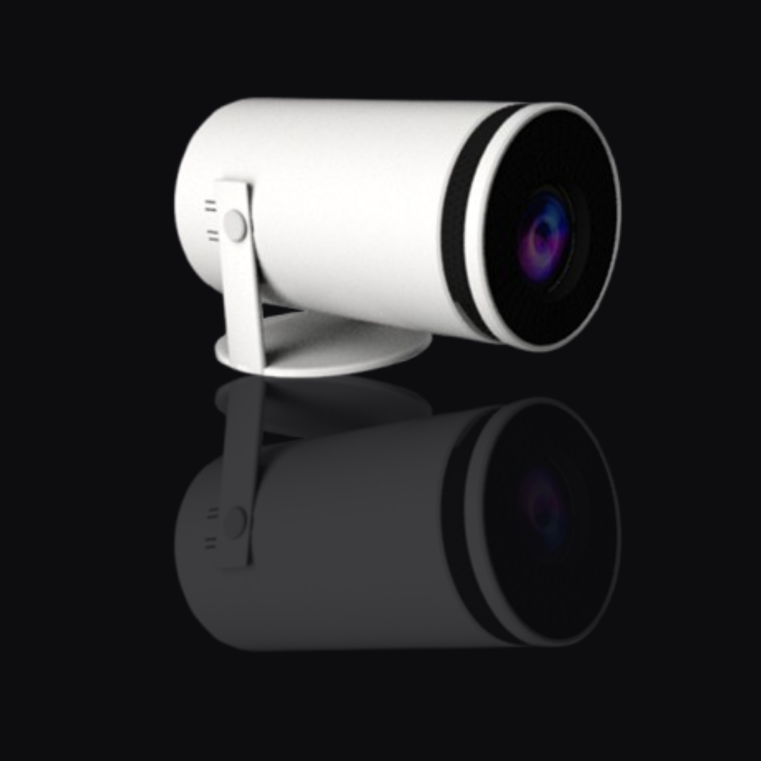 LumaView Pro — Mini Smart Projector | WiFi, HD, 180° Rotation