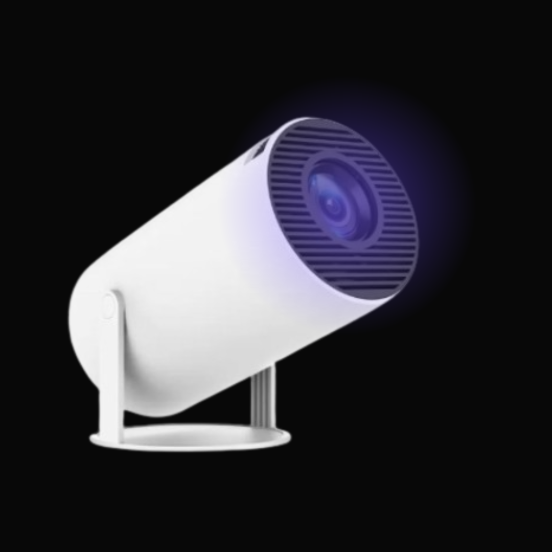 LumaView Pro — Mini Smart Projector | WiFi, HD, 180° Rotation