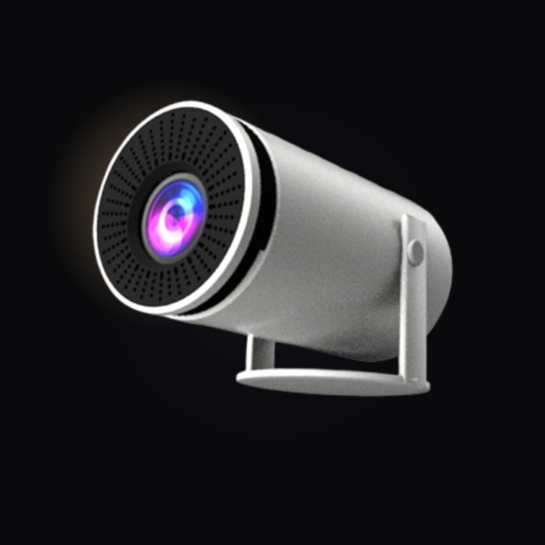 LumaView Pro — Mini Smart Projector | WiFi, HD, 180° Rotation